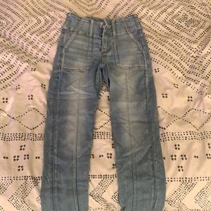 High rise jeans